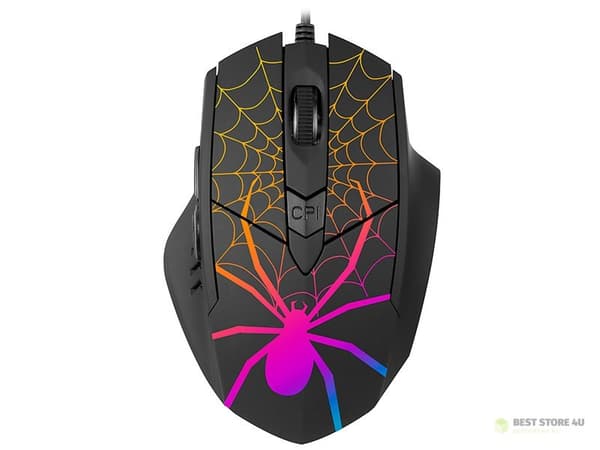 Mus TRACER GAMEZONE Black Widow USB