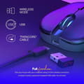Miniatyrbild 2 av 3: Gamingmus - ENDORFY - GEM Plus - Trådlös - 26 000 DPI - RGB-belysning - Ultralätt