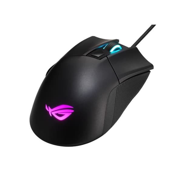 ASUS ROG Gladius II Core Gaming Mouse - 6200 DPI - Kabelansluten