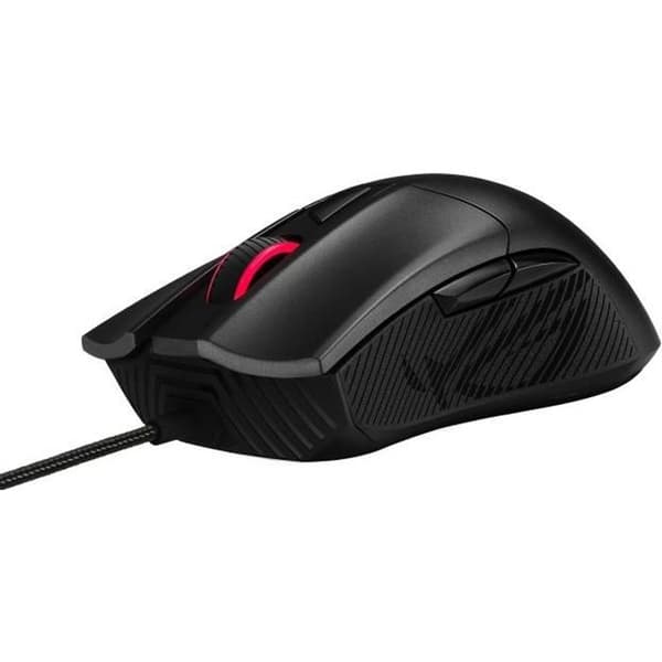 ASUS ROG Gladius II Core Gaming Mouse - 6200 DPI - Kabelansluten Svart