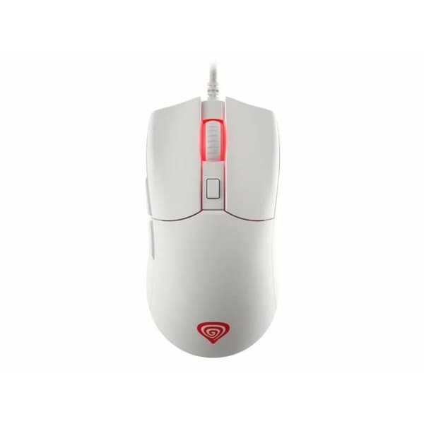 Mus med kabel och optisk sensor Genesis Krypton 750 Vit