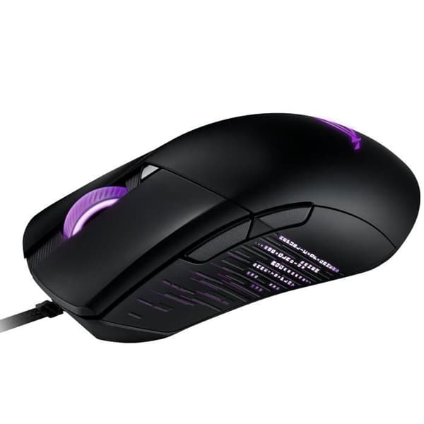 ASUS ROG Gladius III Gaming Mus - Kabelansluten - 19 000 DPI - RGB - Högerhänt design
