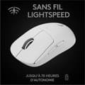 Miniatyrbild 4 av 6: Gamingmus - trådlös - Logitech G - Pro X Superlight - Vit