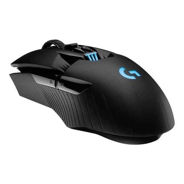 Logitech G903 HERO Mouse - Svart - 11 programmerbara tangenter - HERO sensor - LIGHTSYNC - Justerbar vikt Svart