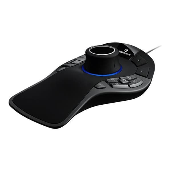 3D-ANSLUTNING SpaceMouse Pro Mouse - 15 knappar - Kabelansluten