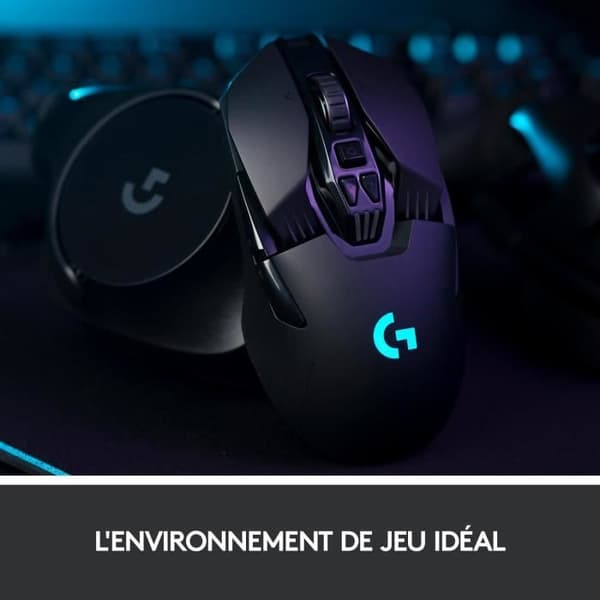 Spelmus - Trådlös - Logitech G - G903 Lightspeed - Svart