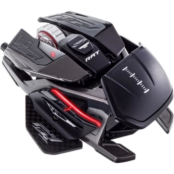 Madcatz RAT X3 - Anpassningsbar RGB trådad spelmus - PWM3389 Sensor 16000 DPI & 3000Hz - Omron Switch