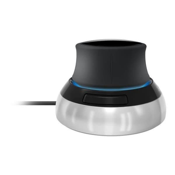 Souris 3D - 3D KONNEKTION - SpaceMouse Compact - Trådbunden - USB - 2 knappar