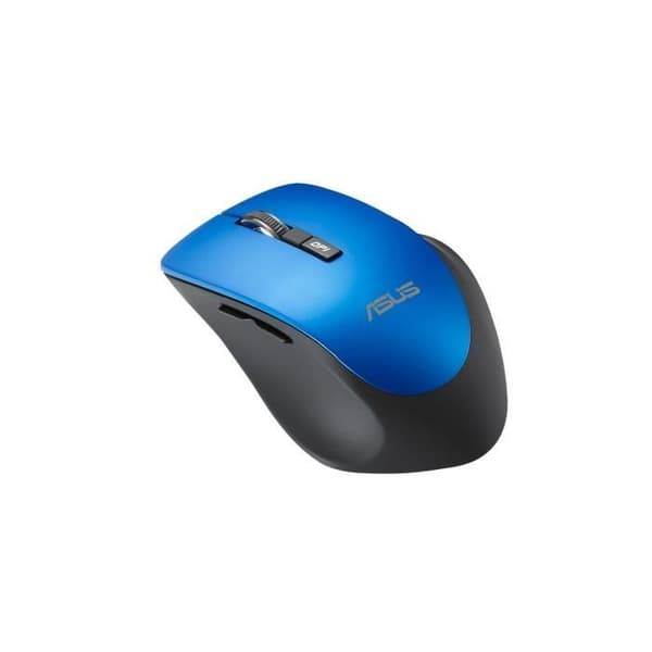 ASUS WT425 Mus - Trådlös - Optisk - 6 knappar - 1600 DPI - Blå