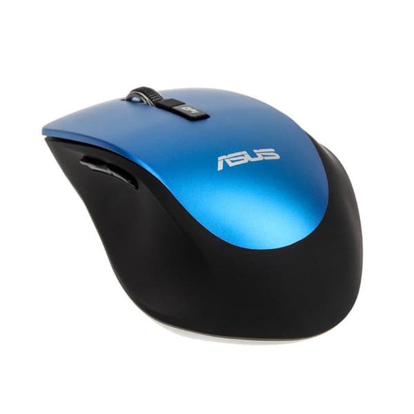 ASUS WT425 Mus - Trådlös - Optisk - 6 knappar - 1600 DPI - Blå