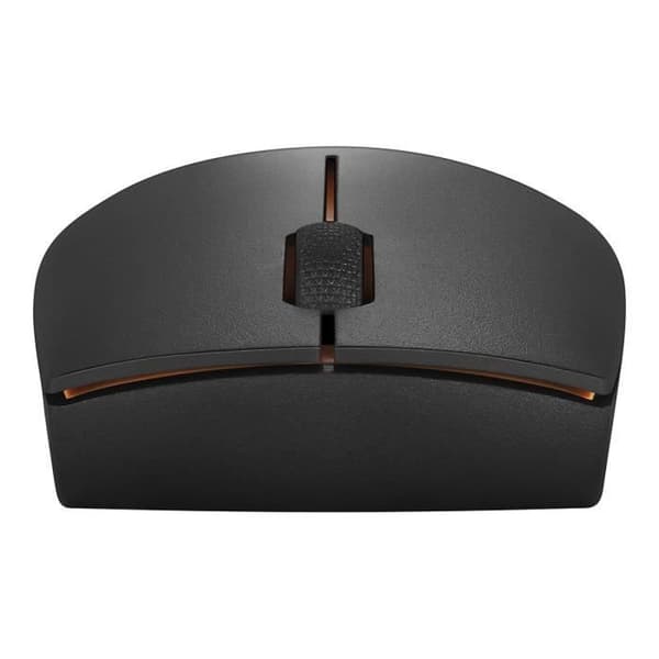 Lenovo 300 trådlös mus - 3 knappar - USB-mottagare - Svart