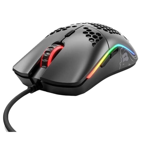 Mus - GLORIOUS PC GAMING RACE - Model O - Pixart 3360 spelsensor - RGB LED-bakgrundsbelysning - 12000 dpi