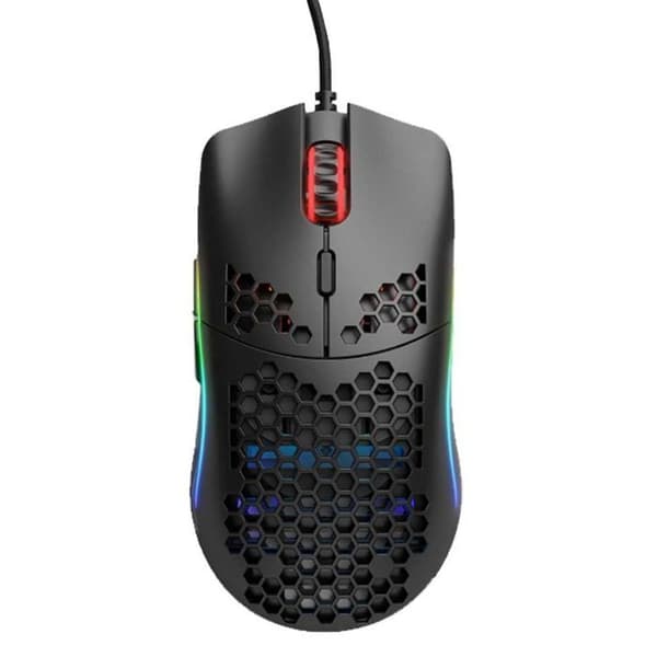 Mus - GLORIOUS PC GAMING RACE - Model O - Pixart 3360 spelsensor - RGB LED-bakgrundsbelysning - 12000 dpi