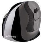 Evoluent VerticalMouse D Wireless Medium - Ergonomisk trådlös mus - högerhänt - 2600 dpi lasersensor - 5 knappar