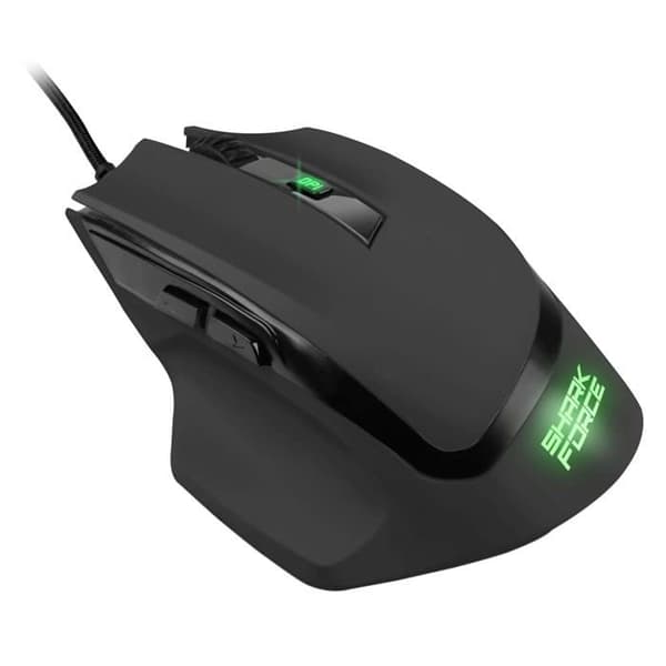 SHARKOON SHARK FORCE II BLACK GAMING MOUSE 4044951030439