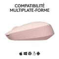 Miniatyrbild 4 av 6: Mus - Trådlös - Logitech - M171 - Ambidextrous - Rosa