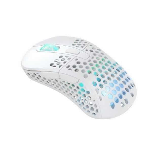 Gamingmus - Xtrfy - M4 Wireless - 19000 dpi - Utbytbart skal - Justerbar vikt