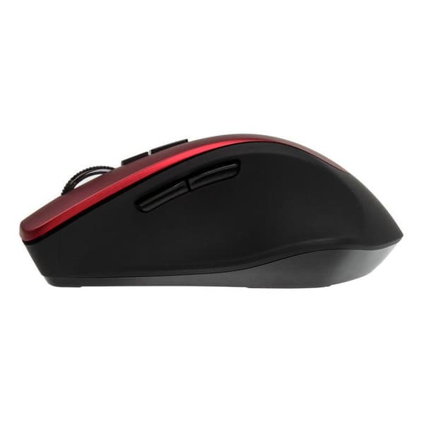 ASUS WT425 Mus - Trådlös - Optisk - 6 knappar - 1600 DPI - Röd