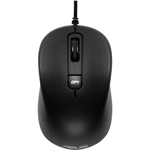 Trådbunden optisk mus - ASUS MU101C - Ambidextrous - Färg Svart