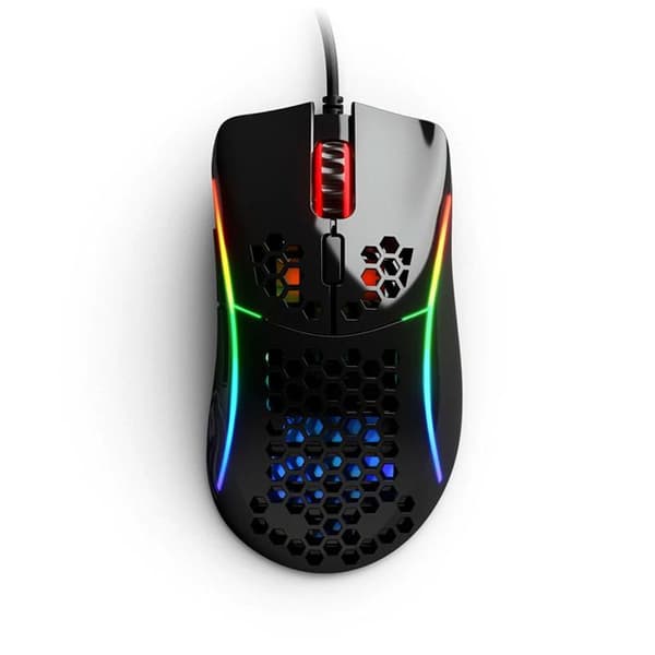 Souris Gaming - Glorious PC Gaming Race - Modell D - Svart - Trådad - Optisk