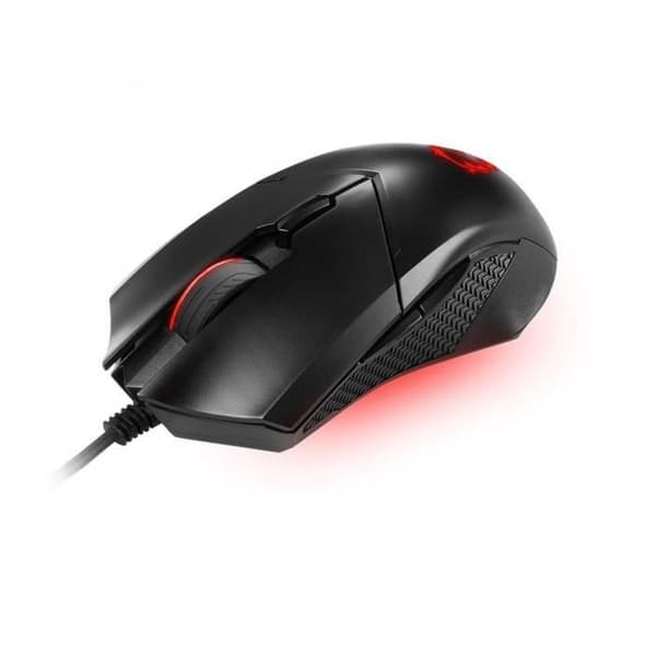 MSI CLUTCH GM08 4200 DPI TRABAD OPTISK SPELMUS MED RÖD LED