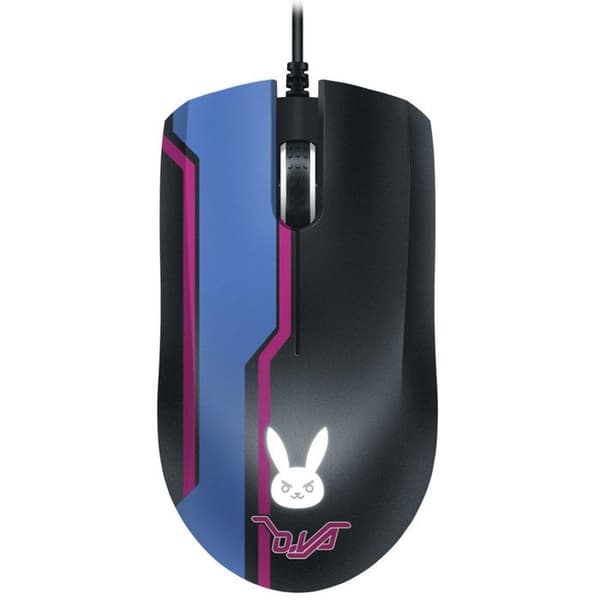 Trådbunden spelmus - Razer - Abyssus Elite (D.Va) - 7200 dpi - Ambidextrös - RGB 16.8M färger