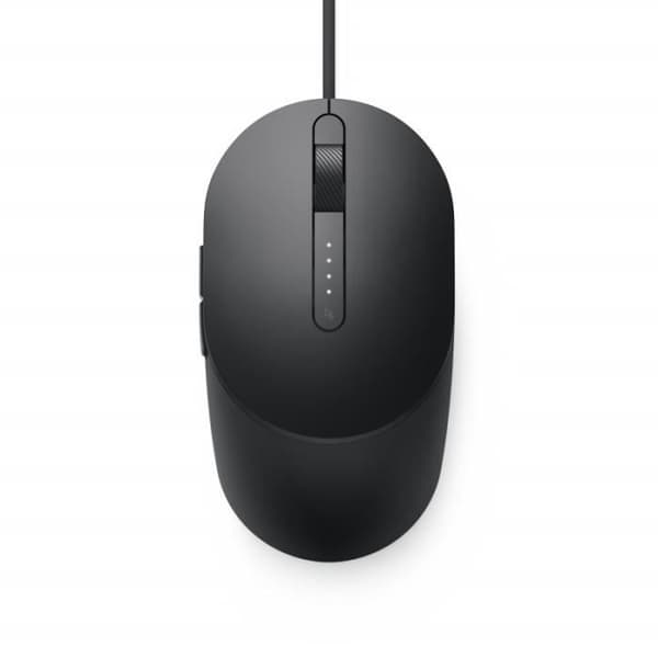 DELL MS3220 laseransluten mus - 5 knappar - USB 2.0 - Svart
