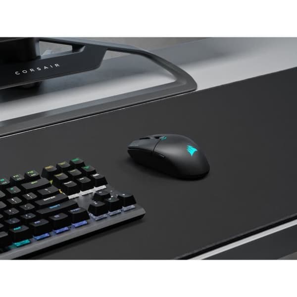 Spelmus - Trådlös - CORSAIR - Katar elite - Svart