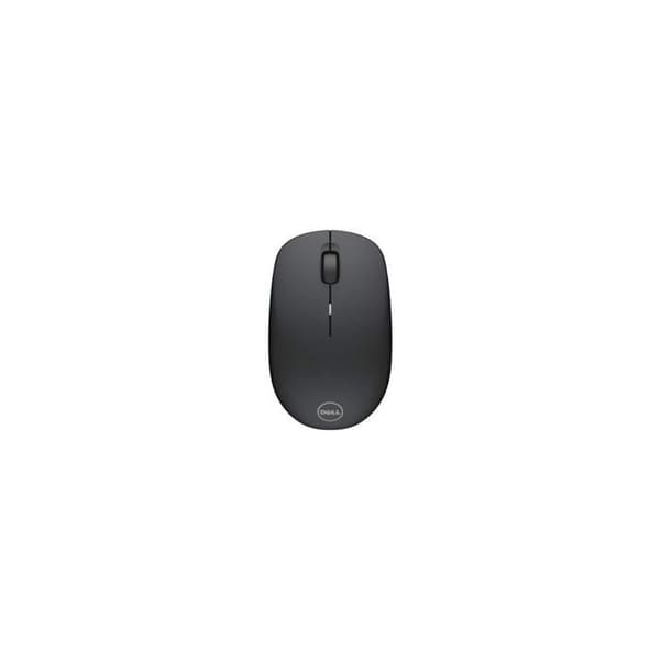 Trådlös Mus - DELL - WM126 - Svart - Optisk - Trådlös anslutning - Ergonomisk Svart