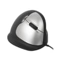 Miniatyrbild 2 av 3: R-GO TOOLS R-Go Tools Mus - USB - 4 knapp(ar) - Silver, Svart - Kabel - 2500 dpi - Hjul med broms