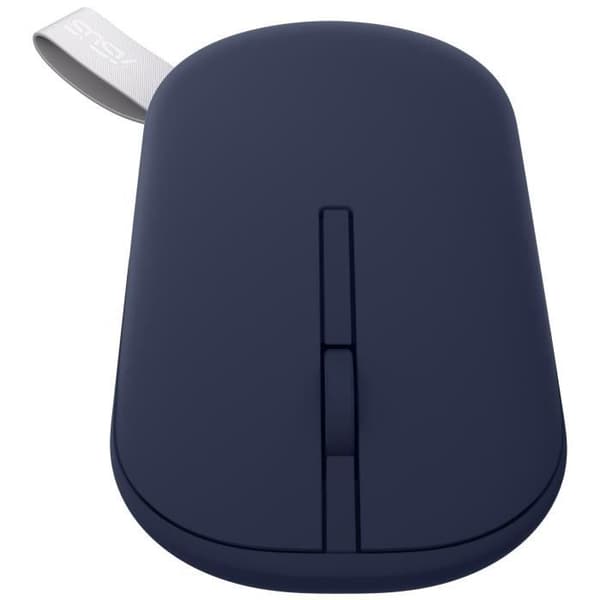 Trådlös mus - ASUS trådlös mus MD100 - Ambidextrous - Färg Quiet Blue + Solar Blue
