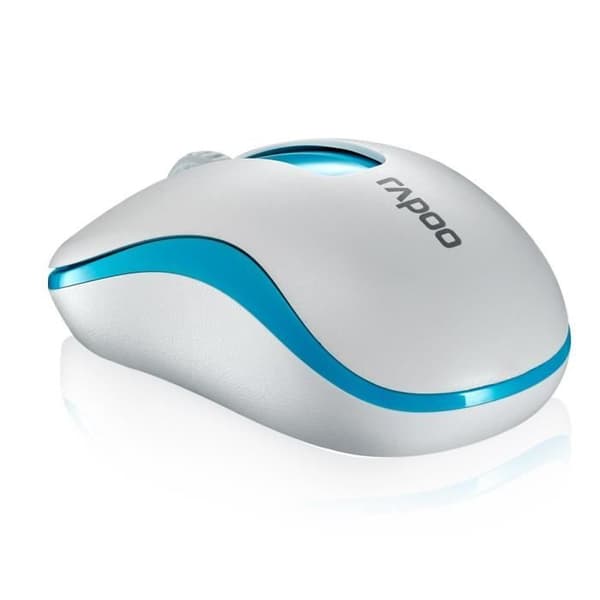 Rapoo Mouse M10 - Trådlös - 3 knappar - Optisk - 1000 DPI - PC - Blå