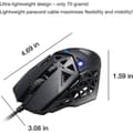 Miniatyrbild 4 av 4: Madcatz M.O.J.O. M1 Ultra Light Gaming Mouse 70g - PMW3360 Sensor 12000 DPI &amp; Frequency 1000Hz - DAKOTA Switch 2ms