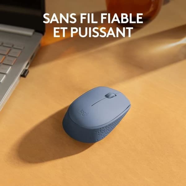 Mus - Trådlös - Logitech - M171 - Ambidextrous - Blågrå