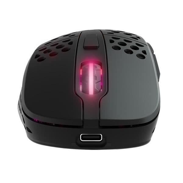 Gamingmus - Xtrfy - M4 Wireless - 19000 dpi - Utbytbart skal - Justerbar vikt