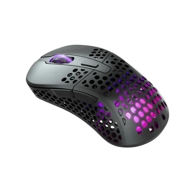 Gamingmus - Xtrfy - M4 Wireless - 19000 dpi - Utbytbart skal - Justerbar vikt