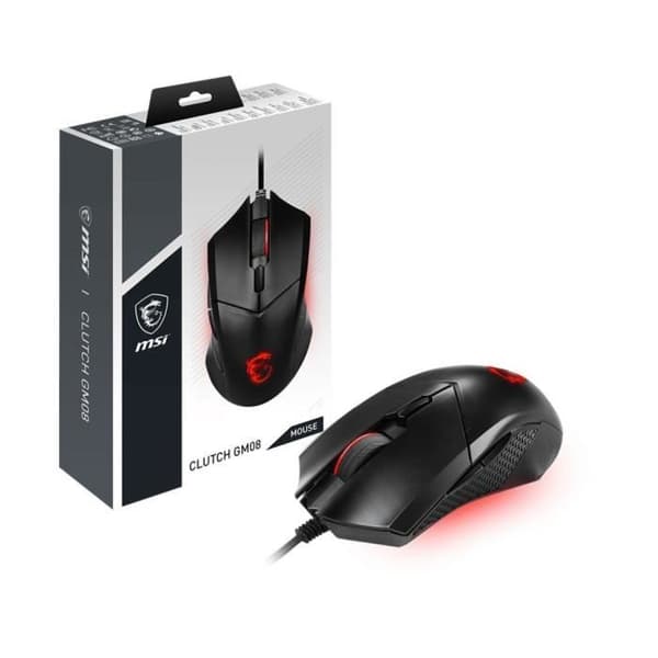 Trådbunden spelmus - MSI - CLUTCH GM08