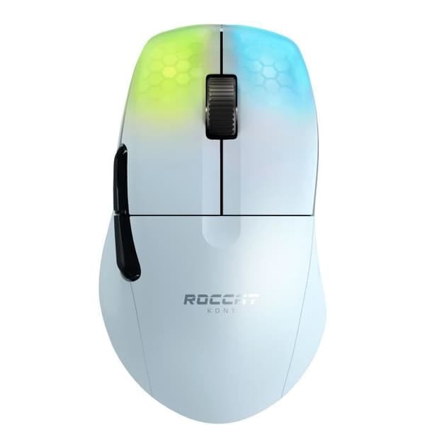 ROCCAT Kone One Pro Air White Ergonomisk spelmus med hög prestanda