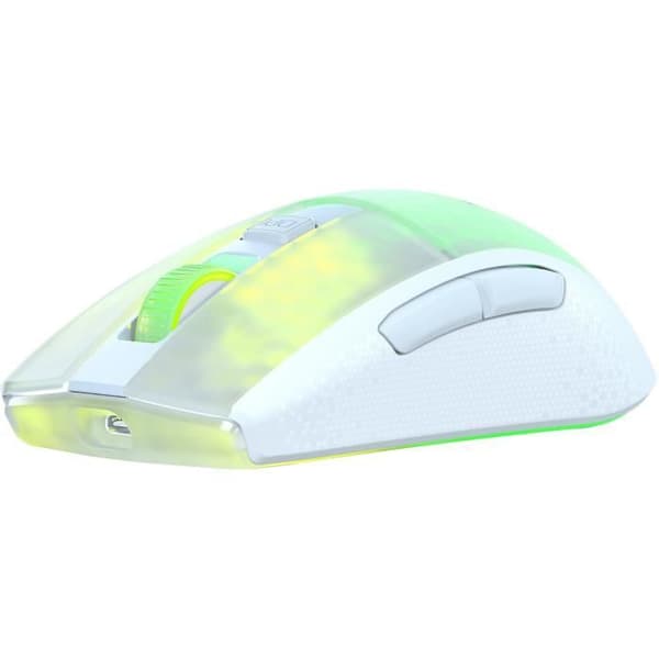 Gamingmus - Trådlös - ROCCAT - Burst Pro Air Vit - Vit