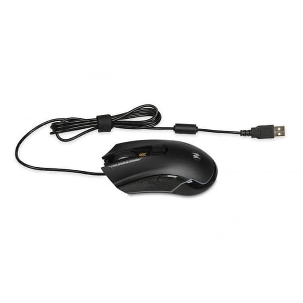 IBOX AURORA A-3 HÖGERHANDAD MUUS USB TYPE-A OPTISK 6200 DPI (IMOGS9002 Svart