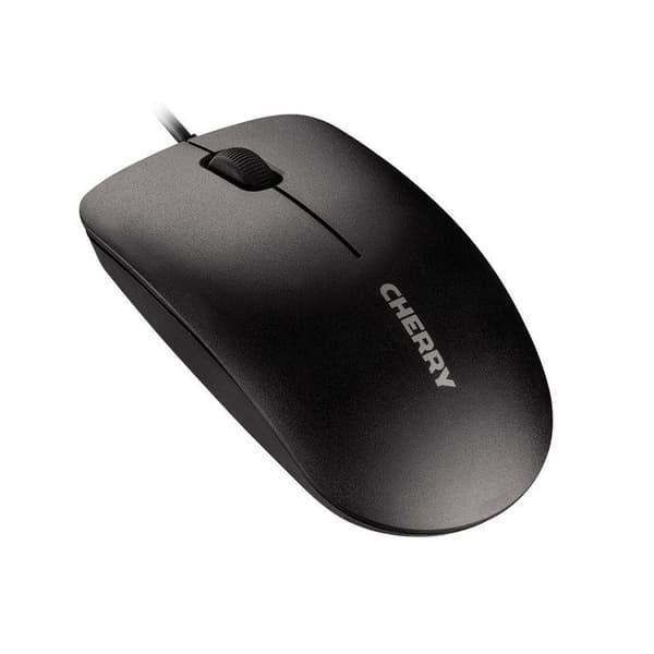 CHERRY Gentix Mouse - Kabelansluten - Optisk - USB - 3 knappar - 1000 dpi - Vit