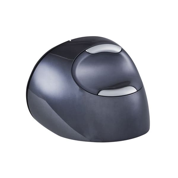 VerticalMouse D, Svart/Silver Mus, Large, RH