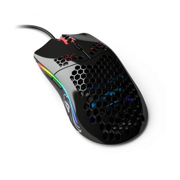 Mus - GLORIOUS PC GAMING RACE - Model O - RGB LED-bakgrundsbelysning - Pixart 3360 spelsensor Svart