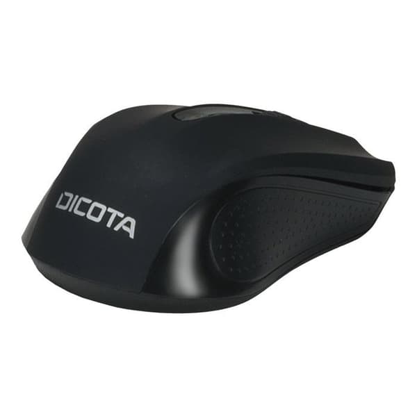 DICOTA trådlös mus COMFORT trådlös mus COMFORT med optisk sensor 1000 dpi USB Plug &amp; Play D31659 Svart Svart