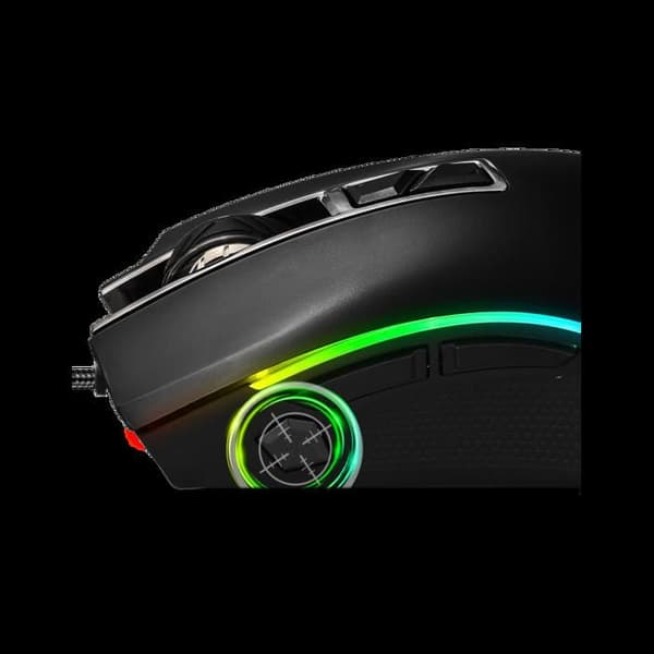 SPIRIT OF GAMER - PRO-M6 Gaming Mouse - RGB LED - Anpassningsbar - Upp till 6400 DPI - 2 konfigurerbara profiler - RAPID FIRE