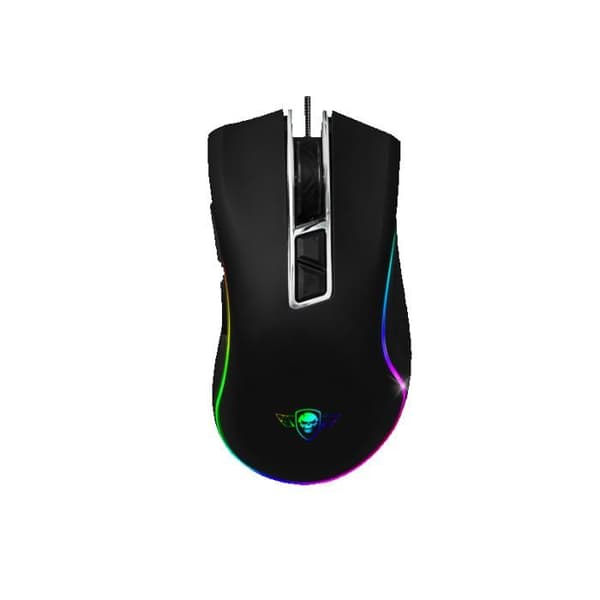 SPIRIT OF GAMER - PRO-M6 Gaming Mouse - RGB LED - Anpassningsbar - Upp till 6400 DPI - 2 konfigurerbara profiler - RAPID FIRE