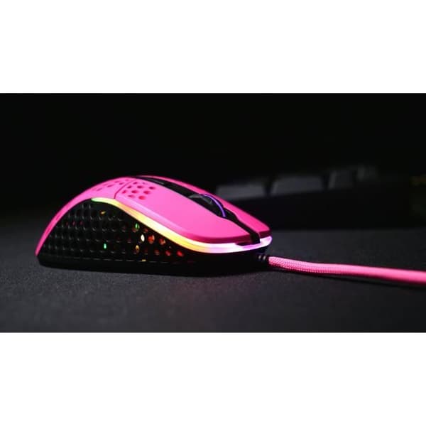 XTRFY M4 lätta spelmus - rosa Svart, Rosa