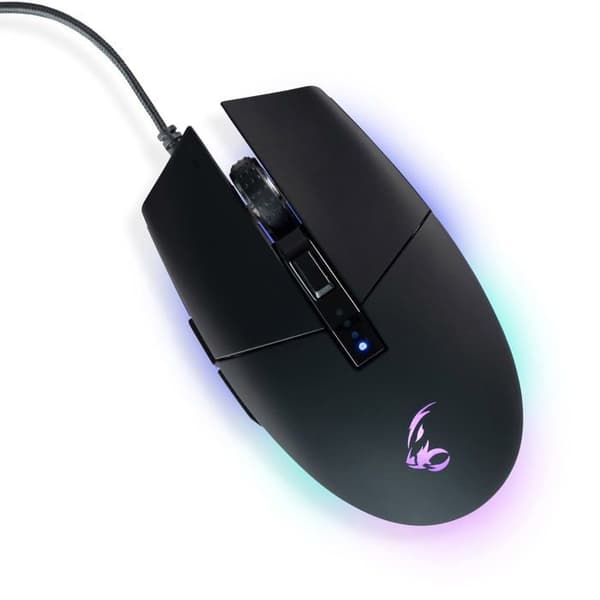 Spelmus - MEDIARANGE - MRGS202 - 6 knappar - USB 2.0 - Trådad - Svart