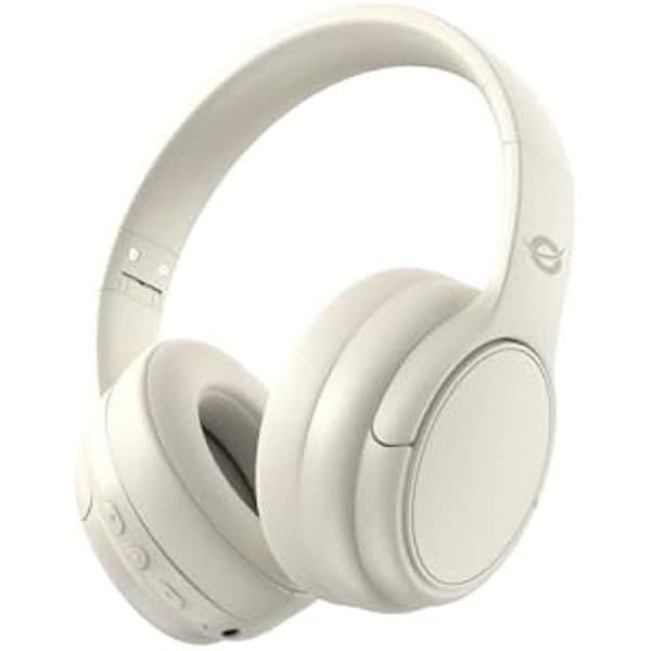 Hörlurar - CONCEPTRONIC - PARRIS03C - Bluetooth - Med sladd &amp; utan sladd - Färg Kräm