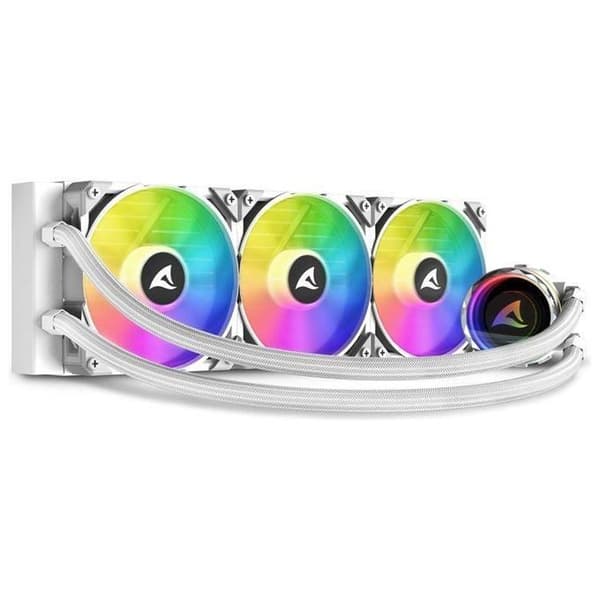 Sharkoon S90 RGB Vit | AiO-Wasserkühlung